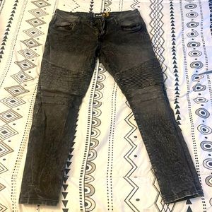 Black RawX Mens Jeans